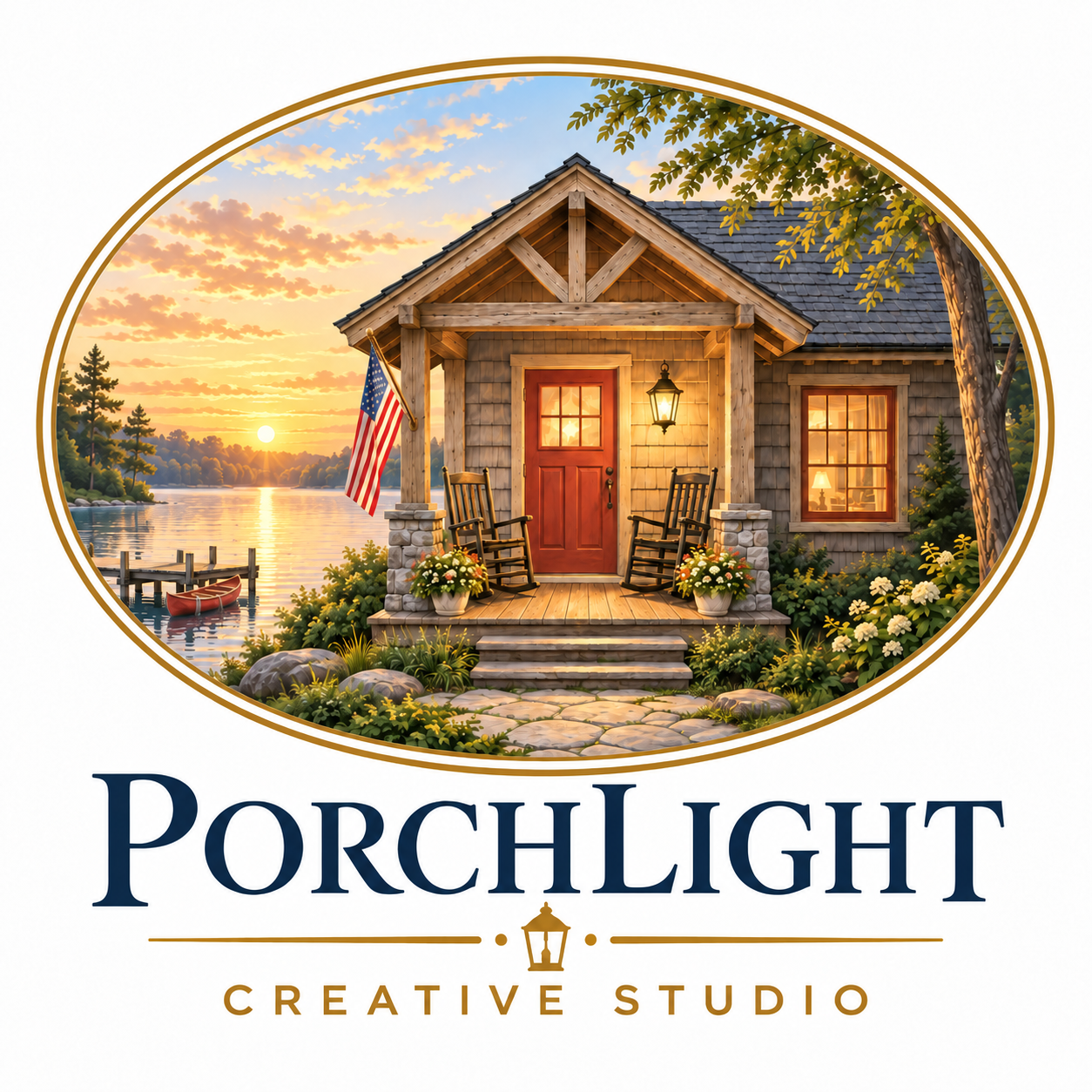 PorchLight Creative Studio logo